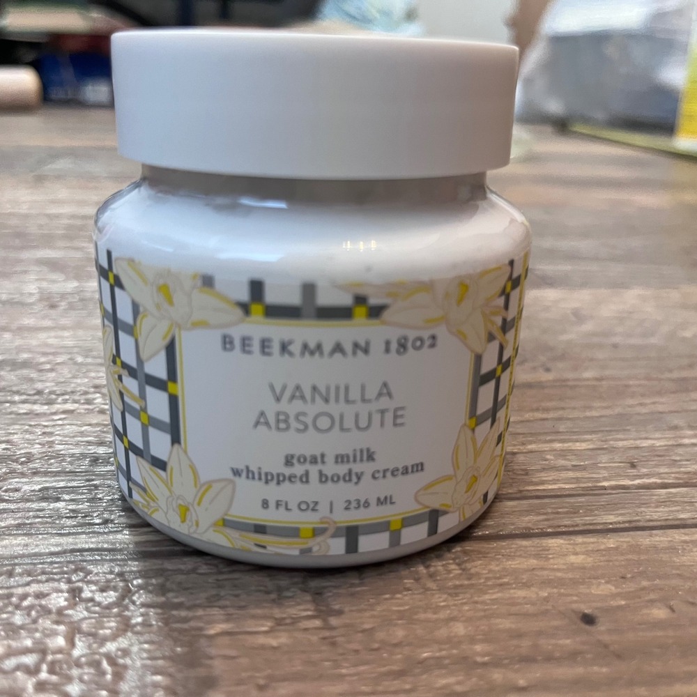 Beekman 1802 Vanilla Absolute Goat Milk Whipped Body Cream 8 fl oz New Sealed